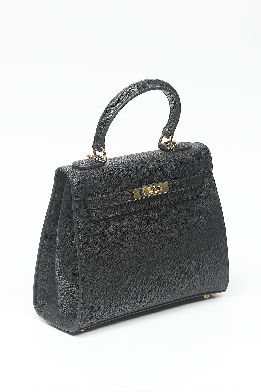 Nishat Linen - Black Hand Bag-557072103-S22