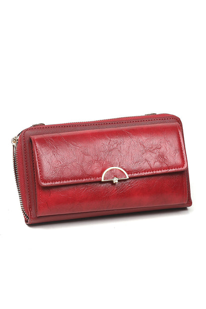 Nishat Linen - Red Wallet-557232101-S22