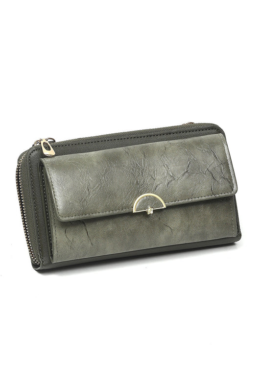 Nishat Linen - Green Wallet-557232104-S22