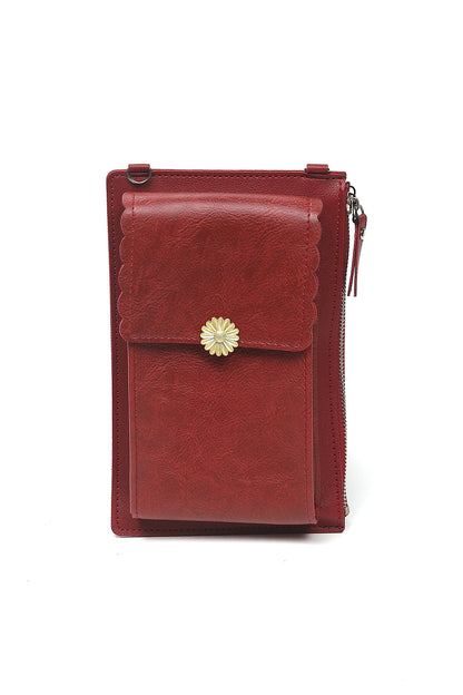 Nishat Linen - Red Wallet-557322101-S22