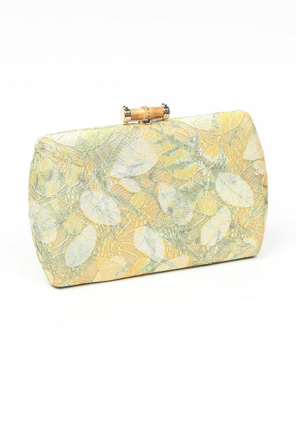 Nishat Linen - Yellow Clutch-557372102-S22