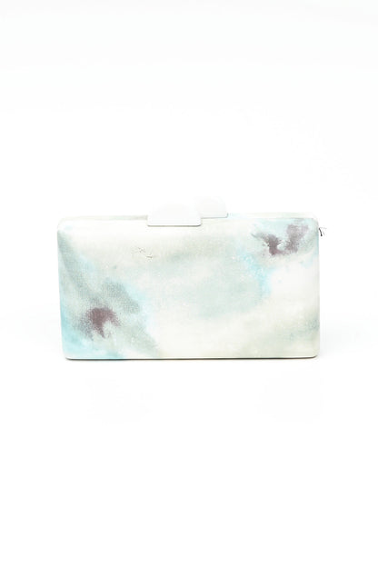 Nishat Linen - Blue Clutch-557402108-S22