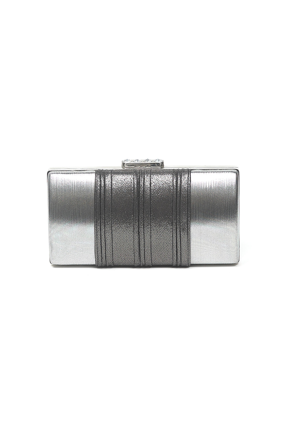 Nishat Linen - Grey Clutch-557472111-S22
