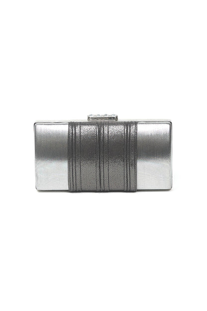 Nishat Linen - Grey Clutch-557472111-S22