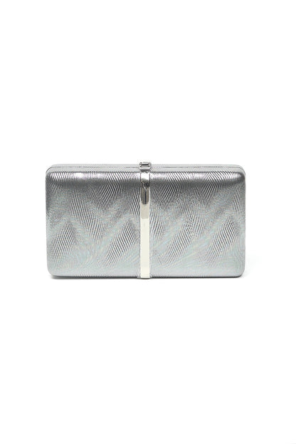 Nishat Linen - Grey Clutch-557552111-S22