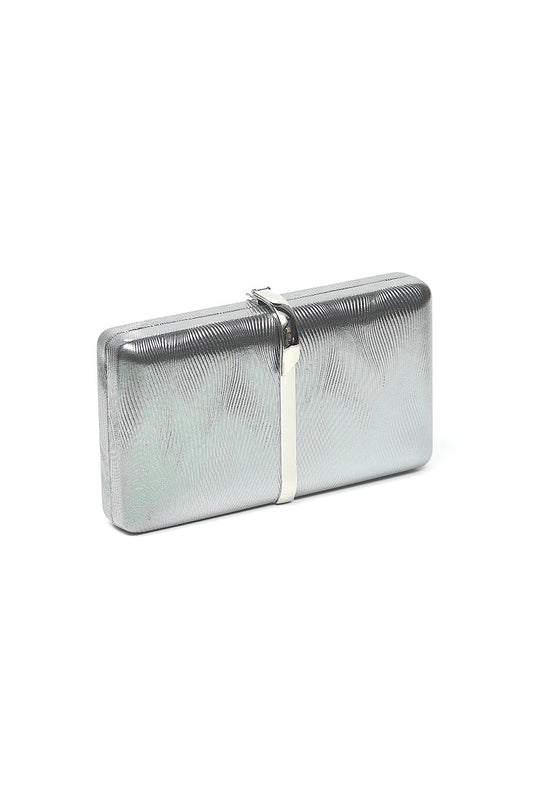 Nishat Linen - Grey Clutch-557552111-S22