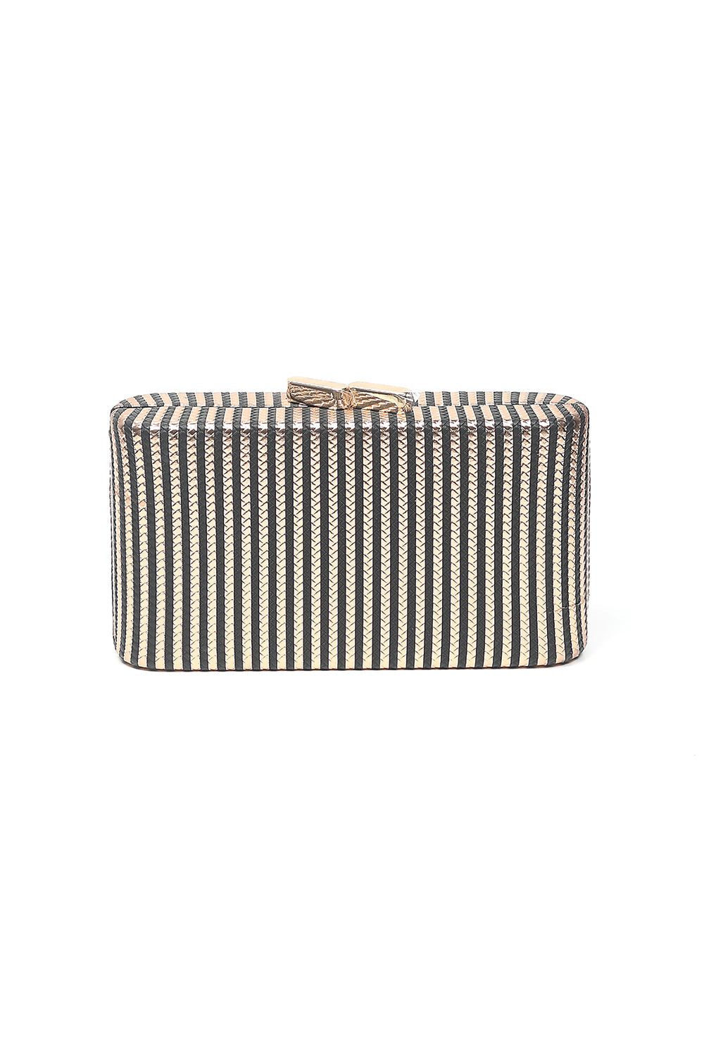 Nishat Linen - Gold Clutch-557602119-S22