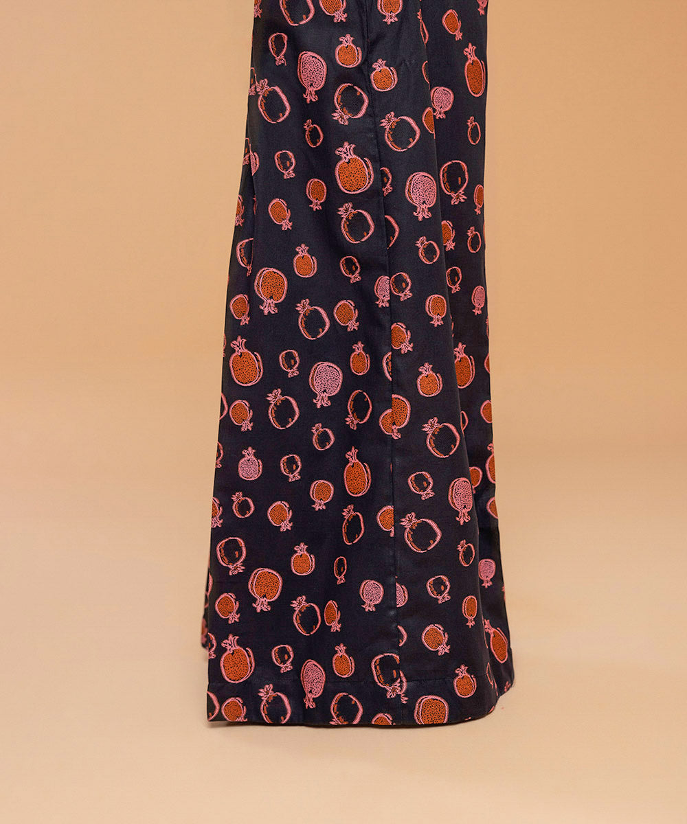Sapphire - Dyed Jacquard Palazzos