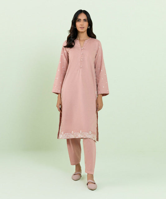 Sapphire - Embroidered Recycled Cotton Shirt