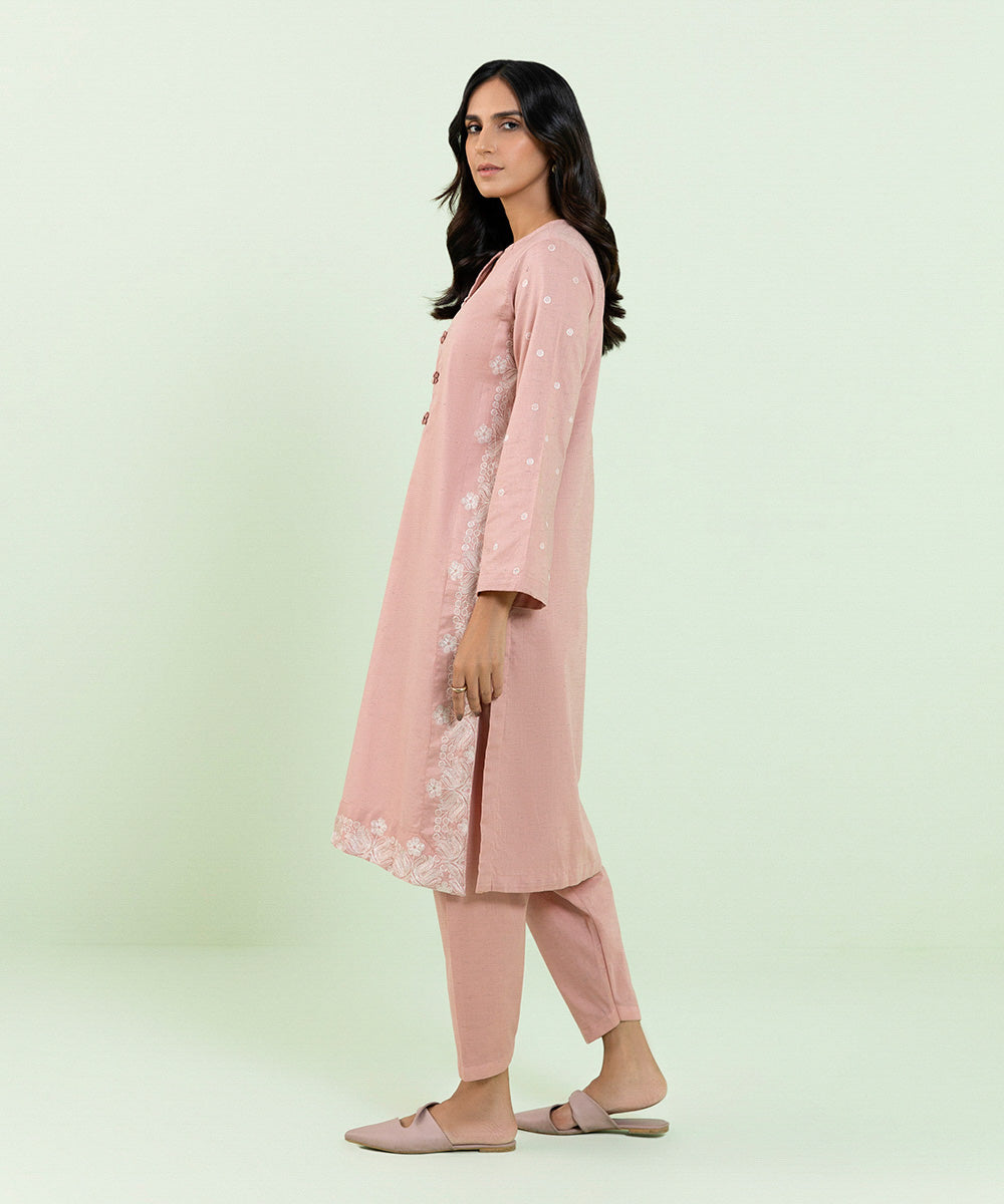 Sapphire - Embroidered Recycled Cotton Shirt