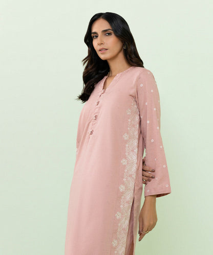 Sapphire - Embroidered Recycled Cotton Shirt