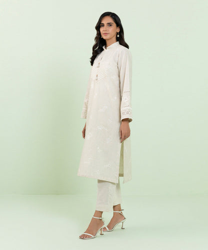 Sapphire - 2 Piece - Embroidered Recycled Cotton Suit