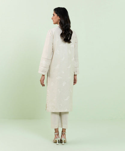 Sapphire - 2 Piece - Embroidered Recycled Cotton Suit