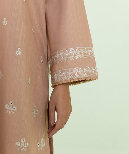 Sapphire - Embroidered Khaddar Shirt