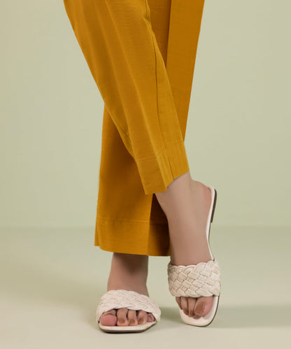 Sapphire - Khaddar Straight Pants