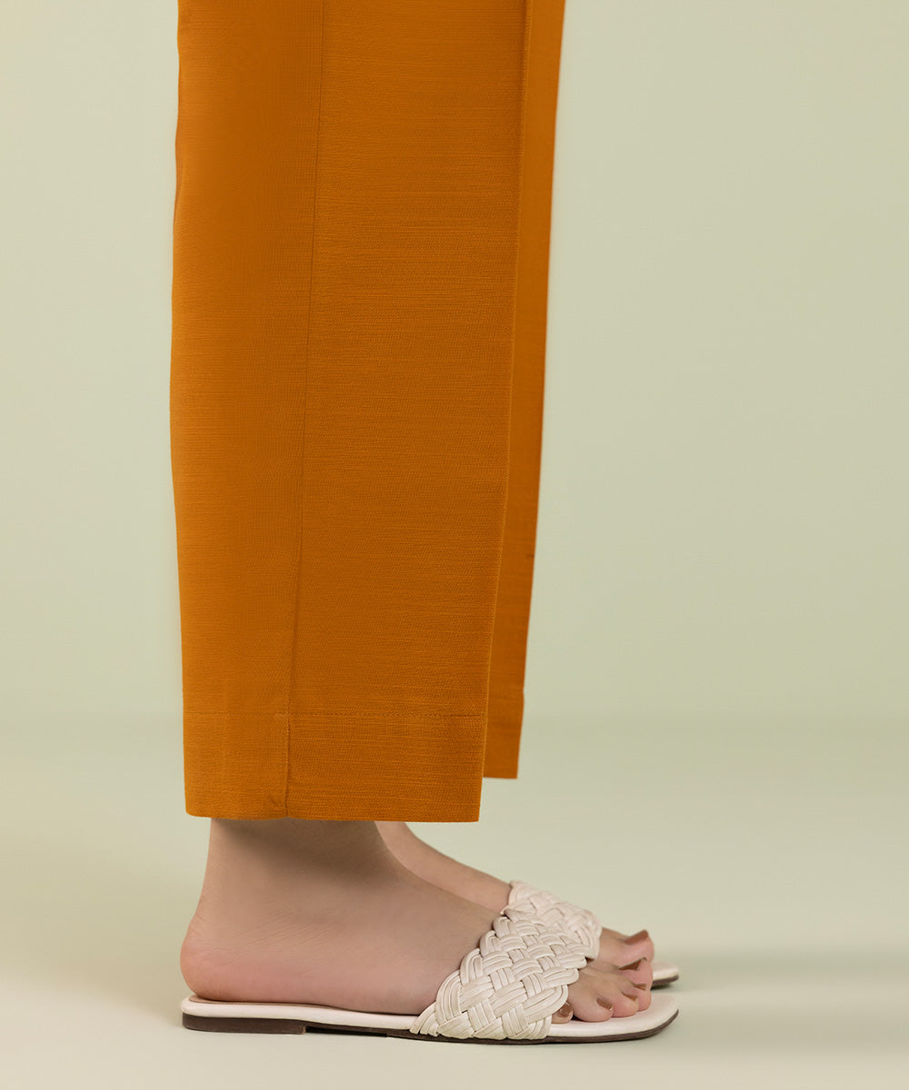 Sapphire - Solid Khaddar Straight Pants