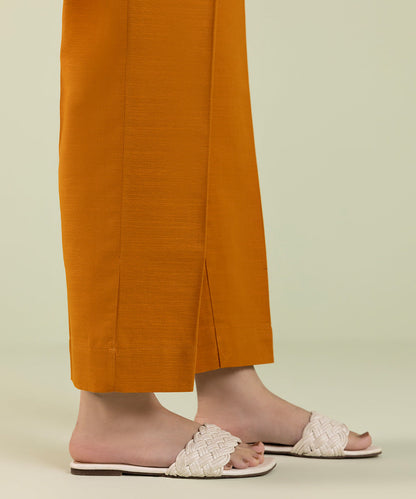 Sapphire - Solid Khaddar Straight Pants