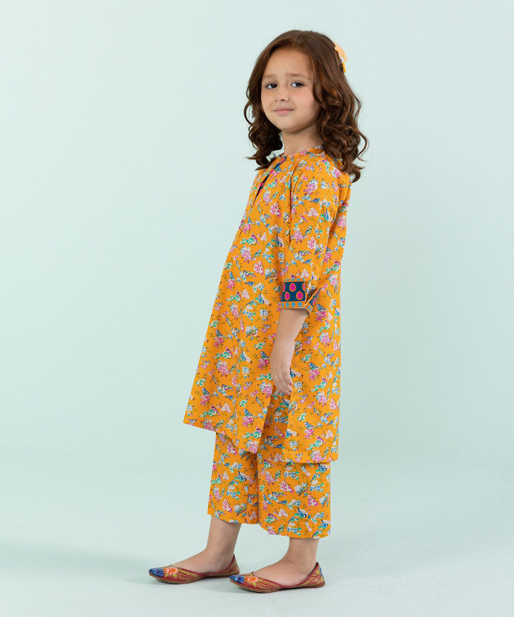 Sapphire - 2 Piece - Printed Cambric Suit