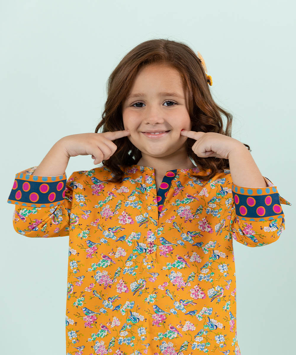 Sapphire - 2 Piece - Printed Cambric Suit