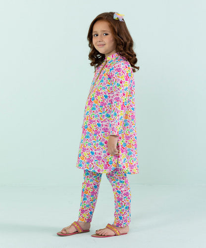 Sapphire - 2 Piece - Printed Khaddar Suit