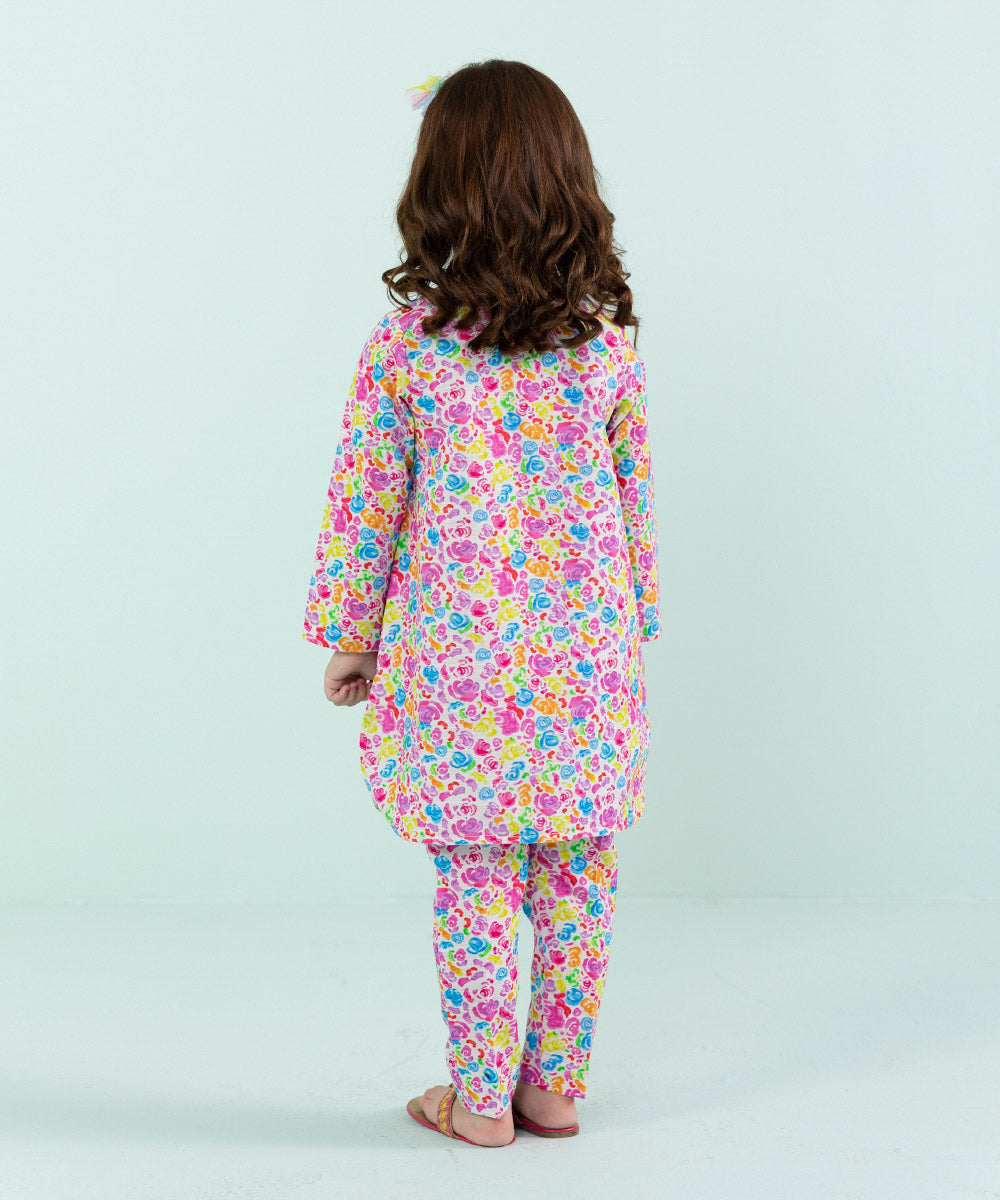 Sapphire - 2 Piece - Printed Khaddar Suit
