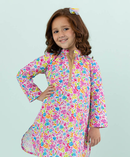 Sapphire - 2 Piece - Printed Khaddar Suit