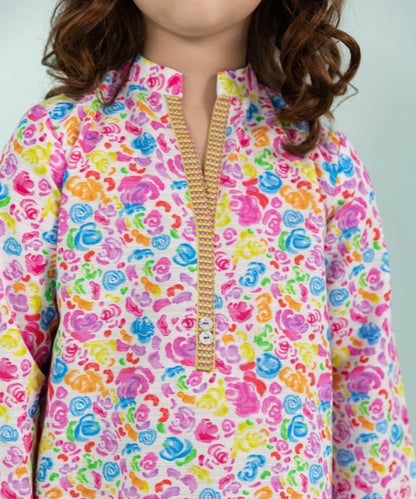 Sapphire - 2 Piece - Printed Khaddar Suit