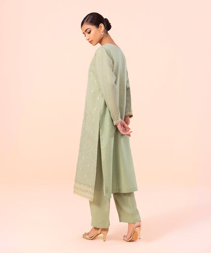 Sapphire - 2 Piece - Embroidered Masoori Suit