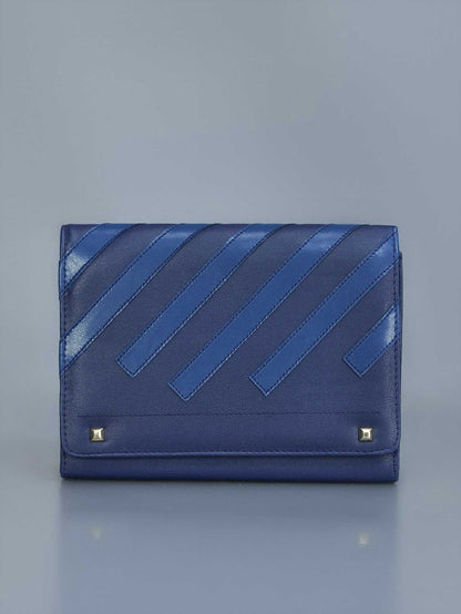 Limelight - Striped Clutch