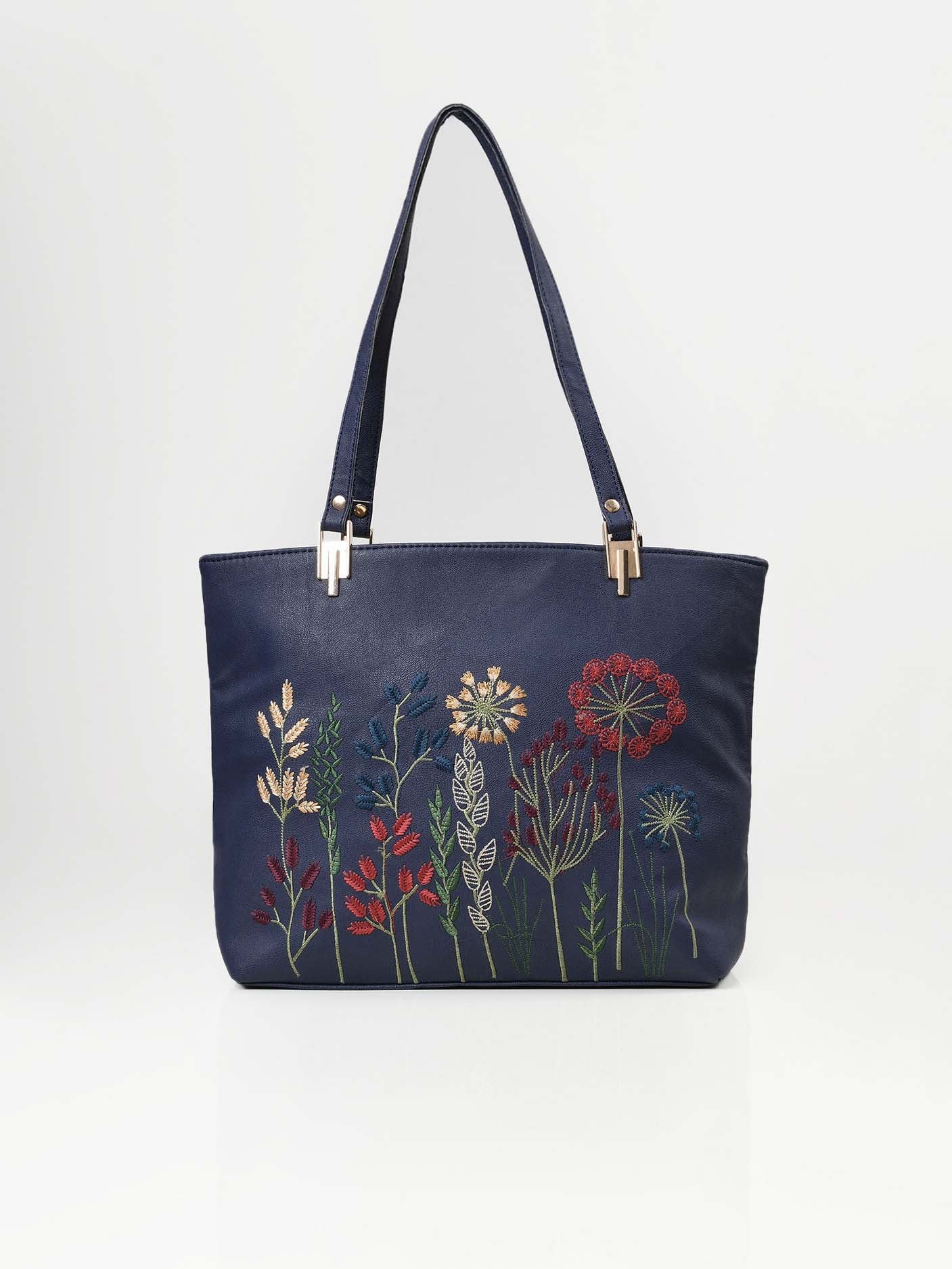 Limelight - Embroidered Shoulder Bag