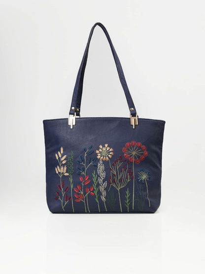 Limelight - Embroidered Shoulder Bag