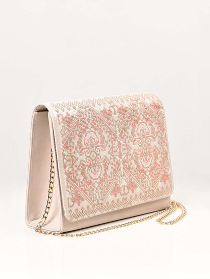 Limelight - Embroidered Clutch