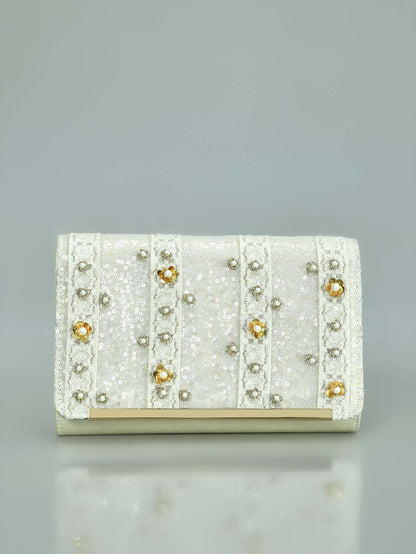 Limelight - Embellished Clutch