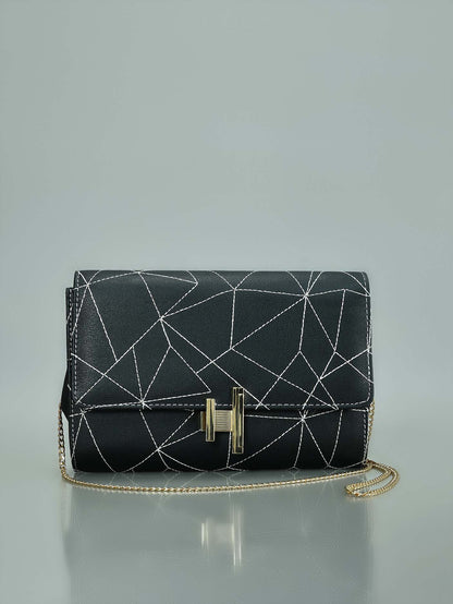 Limelight - Stitch Patterned Clutch