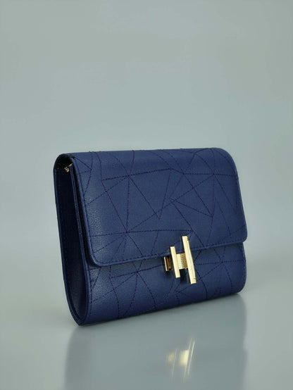 Limelight - Stitch Patterned Clutch