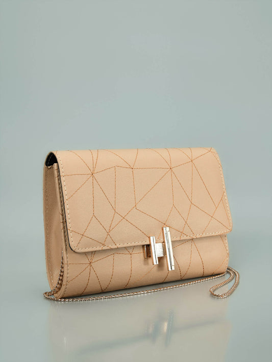 Limelight - Stitch Patterned Clutch