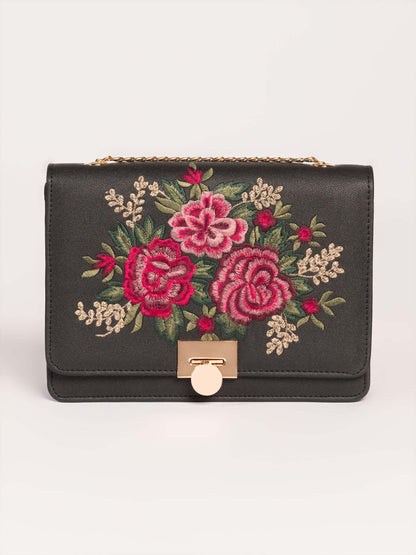 Limelight - EMBROIDERED HAND BAG