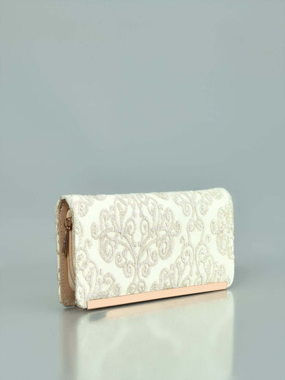 Limelight - Embroidered Zip Around Wallet