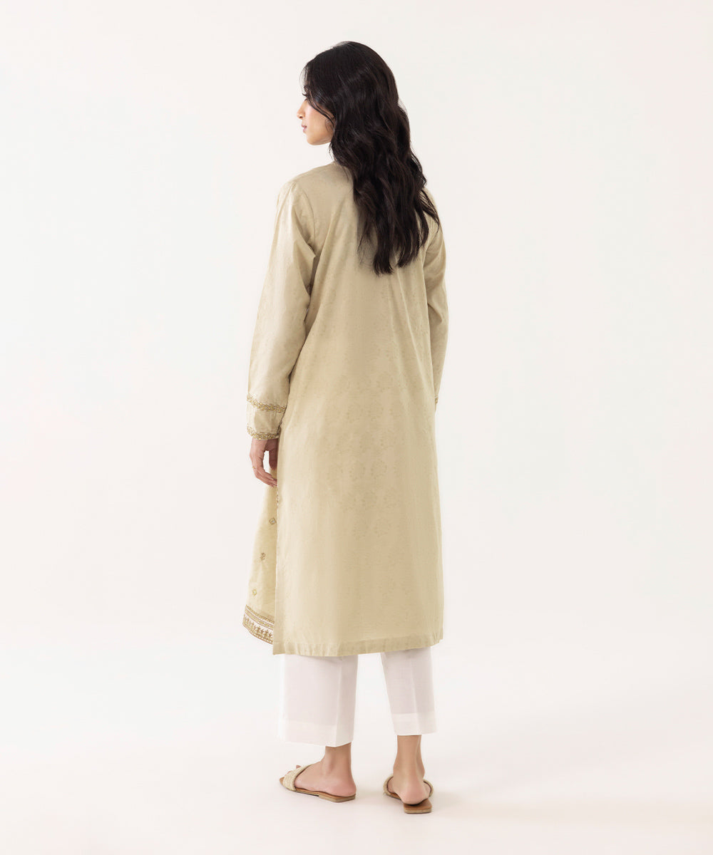 Sapphire - Embroidered Jacquard Shirt