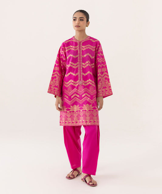 Sapphire - 2 Piece - Embroidered Jacquard Suit