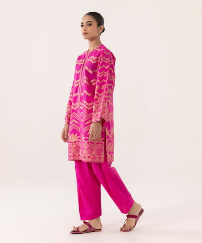 Sapphire - 2 Piece - Embroidered Jacquard Suit