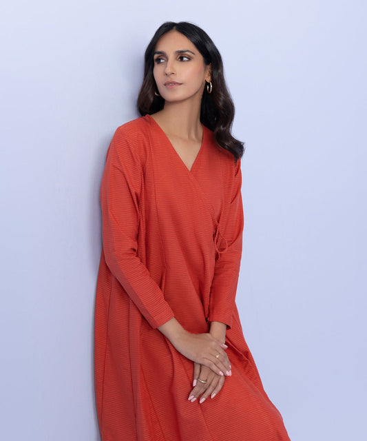 Sapphire - Solid Zari Khaddar Shirt