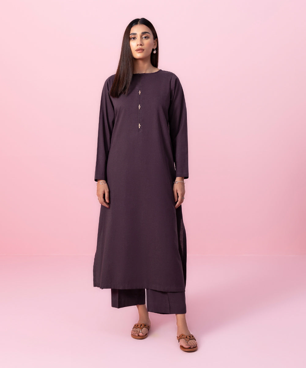 Sapphire - Solid Cotton Shirt