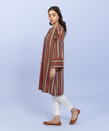 Sapphire - Printed Cotton Viscose Shirt