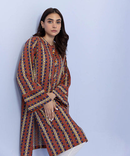 Sapphire - Printed Cotton Viscose Shirt