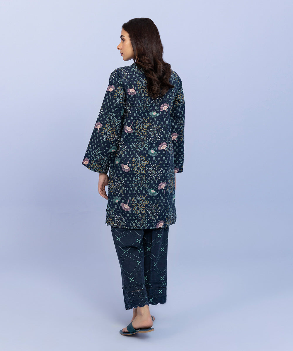 Sapphire - Printed Khaddar Shirt
