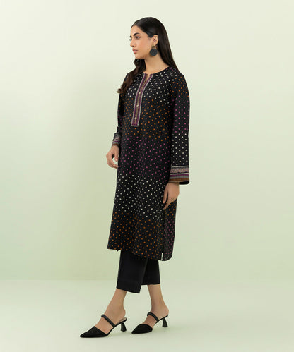 Sapphire - Printed Khaddar Shirt