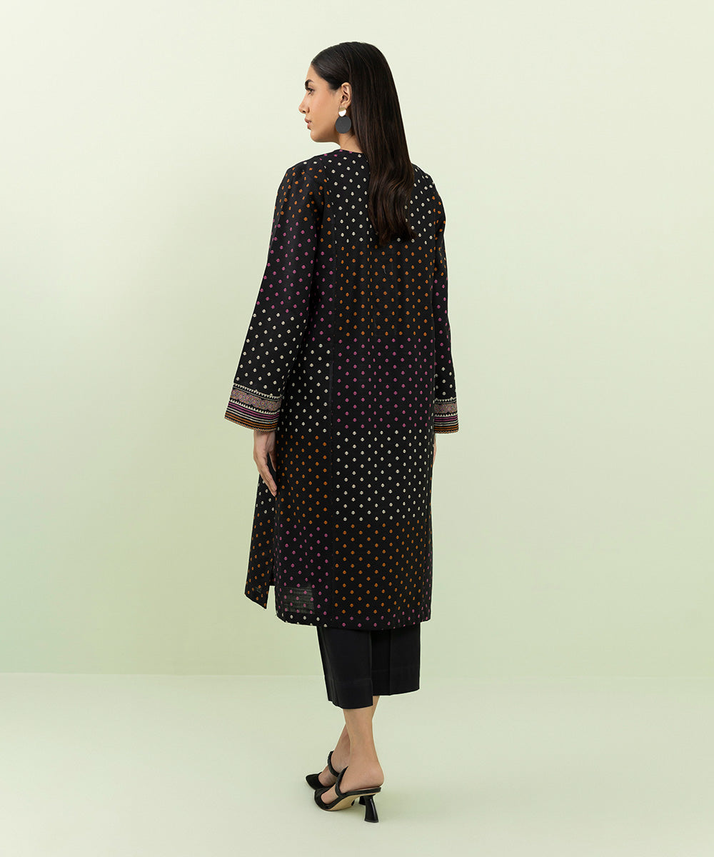 Sapphire - Printed Khaddar Shirt