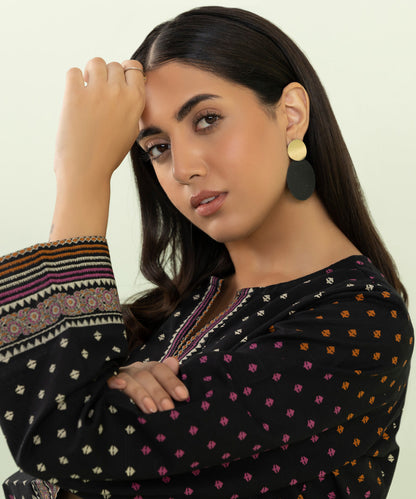 Sapphire - Printed Khaddar Shirt