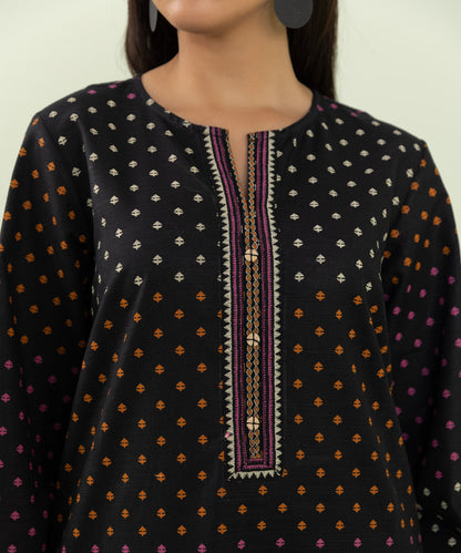 Sapphire - Printed Khaddar Shirt